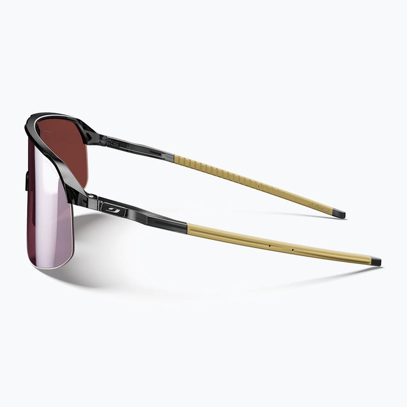 Okulary przeciwsłoneczne Julbo Density Spectron HD shiny translu black/light brown 3