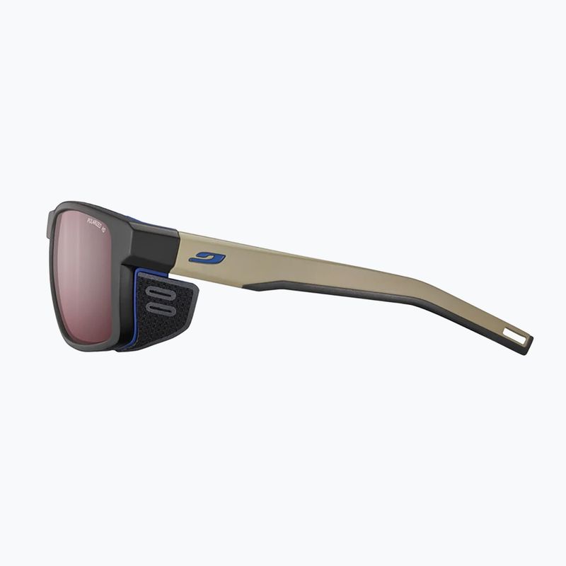 Okulary przeciwsłoneczne Julbo Shield Polar HD shiny translu black/brown 3
