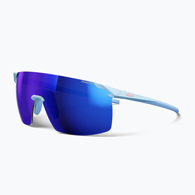 Okulary przeciwsłoneczne Julbo Faster M Reactiv High Contrast matt light blue 6