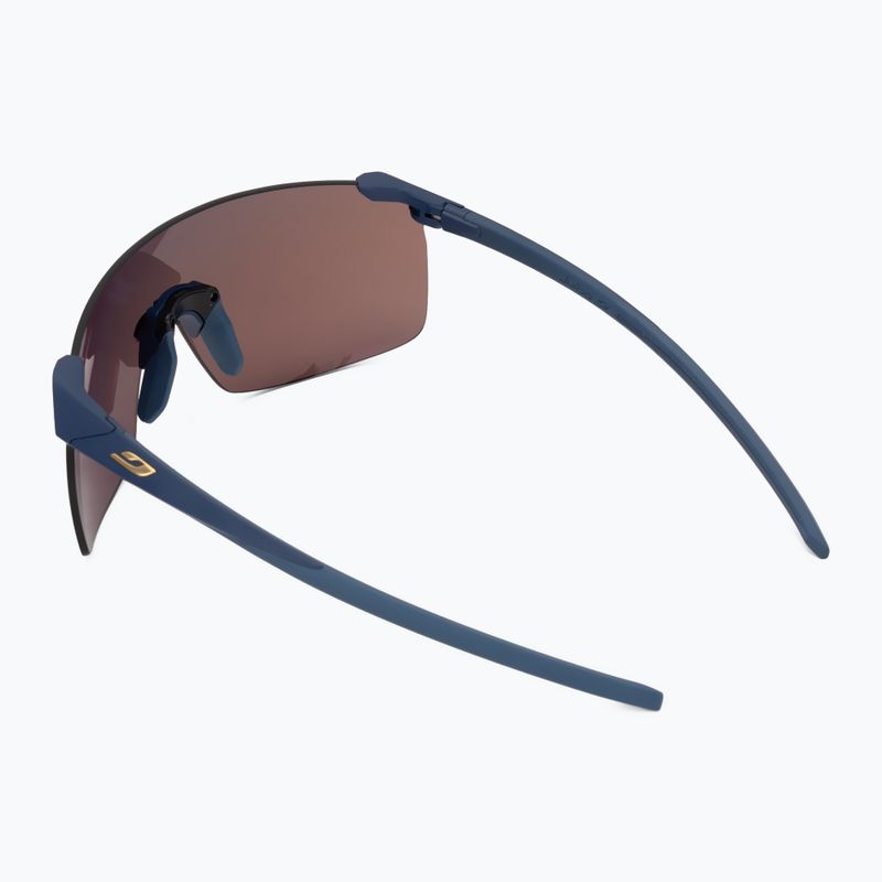 Okulary przeciwsłoneczne Julbo Faster M Spectron HD matt dark blue/gold 2