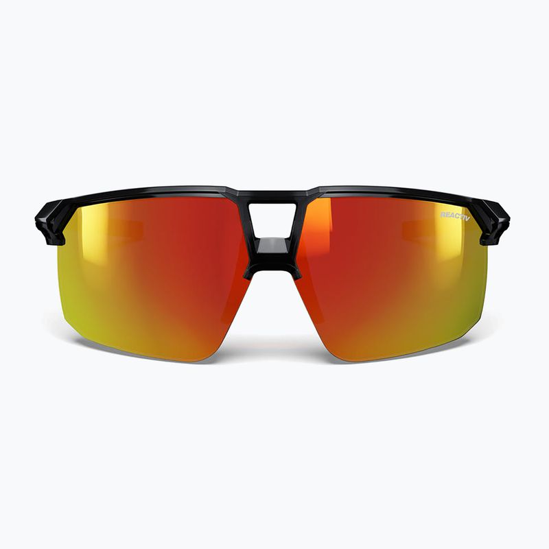 Okulary przeciwsłoneczne Julbo Liry Reactiv Light Amplifier shiny black/shiny translu dark grey 2
