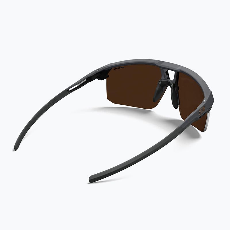 Okulary przeciwsłoneczne Julbo Liry Reactiv High Contrast matt grey/shiny dark brown 8