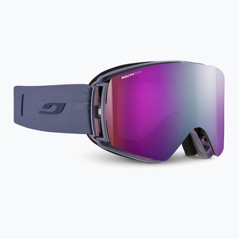 Gogle narciarskie Julbo Launcher Reactiv High Contrast dark blue/flash purple 2