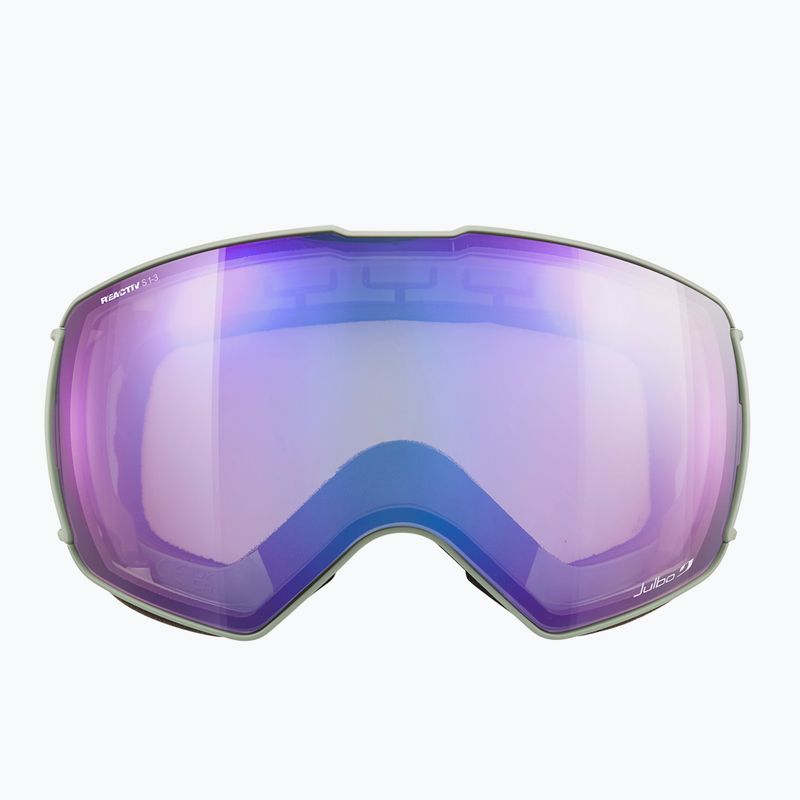 Gogle narciarskie Julbo Lightyear Reactiv High Contrast S1-S3 light gray/flash blue 4