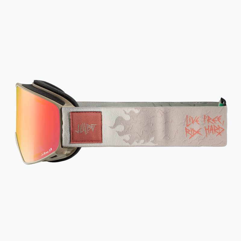 Gogle narciarskie Julbo Cyrius X Reactive High Contrast beige/flash red 4