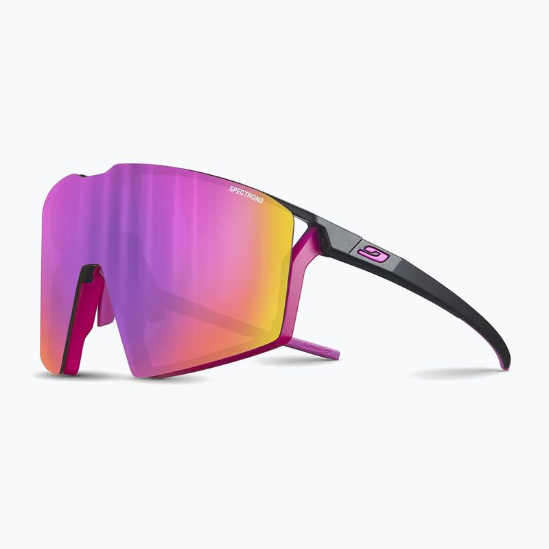 Okulary przeciwsłoneczne Julbo Edge Spectron mat black/pink/multilayer pink 6