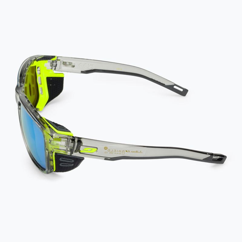 Okulary przeciwsłoneczne Julbo Shield M Polar HD black/yellow fluo/capsule ocean master 5