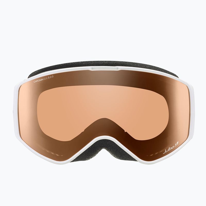 Gogle narciarskie dziecięce Julbo Atome Chromakids white/brown 2