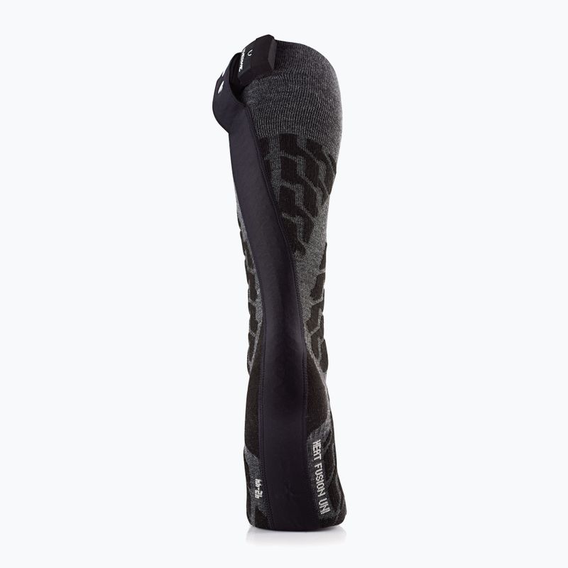 Skarpety ogrzewane Therm-ic Powersocks Heat Fusion Uni grey/ black 9
