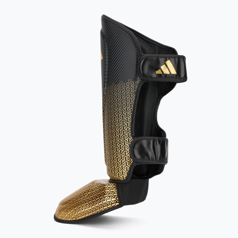 Ochraniacze piszczeli i stóp adidas Pro black/gold 3