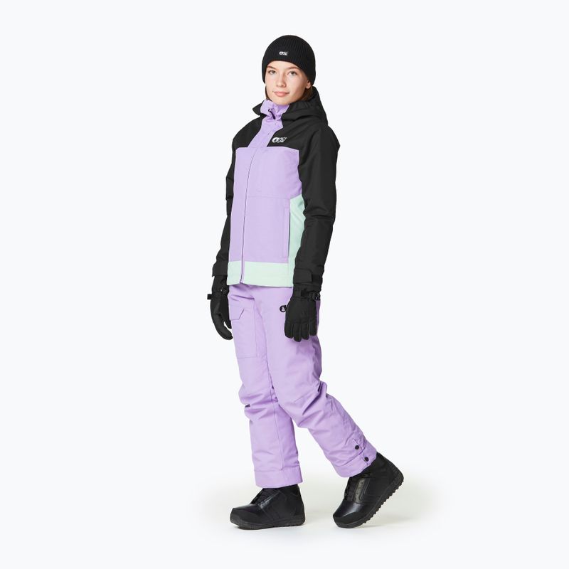 Spodnie narciarskie dziecięce Picture Time paisley purple 4