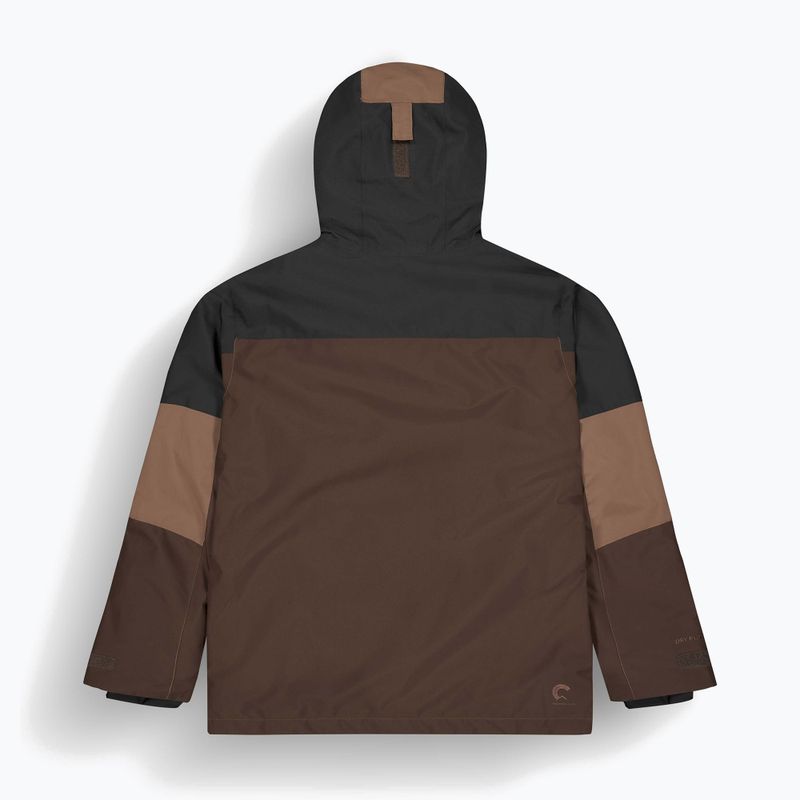 Kurtka narciarska męska Picture Bangup black/chicory coffe/cocoa 10