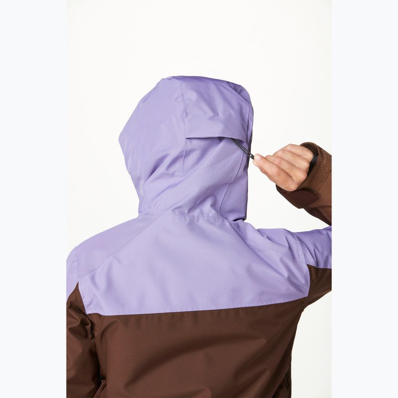 Kurtka narciarska damska Picture Exa paisley/cocoa/chicory 4