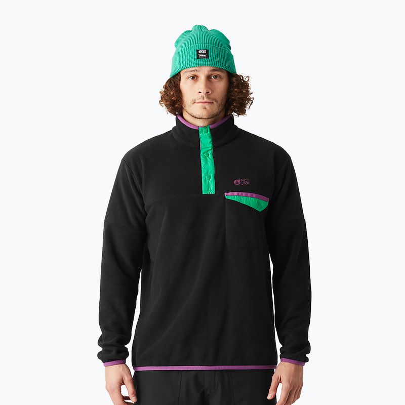 Bluza polarowa narciarska męska Picture Arcca 1/4 Zip black