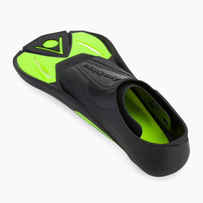 Płetwy do pływania Aquasphere Microfin yellow/black 5