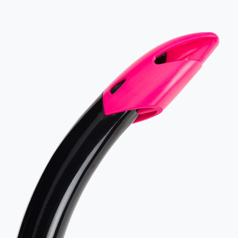 Zestaw do snorkelingu Aqualung Hawkeye Combo black/pink 8