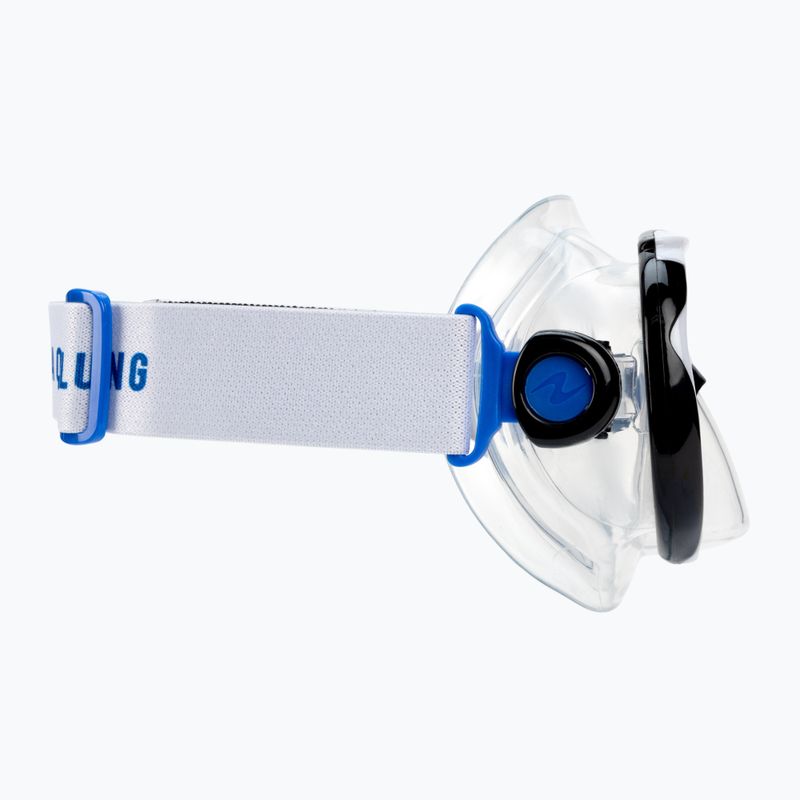 Zestaw do snorkelingu Aqualung Compass Set black/white 4