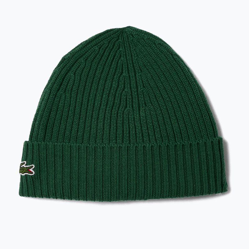 Czapka zimowa Lacoste RB0001 green