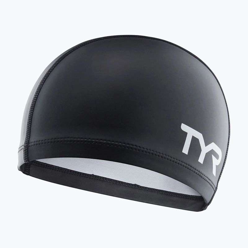 Czepek pływacki TYR Silicone Comfort black 3