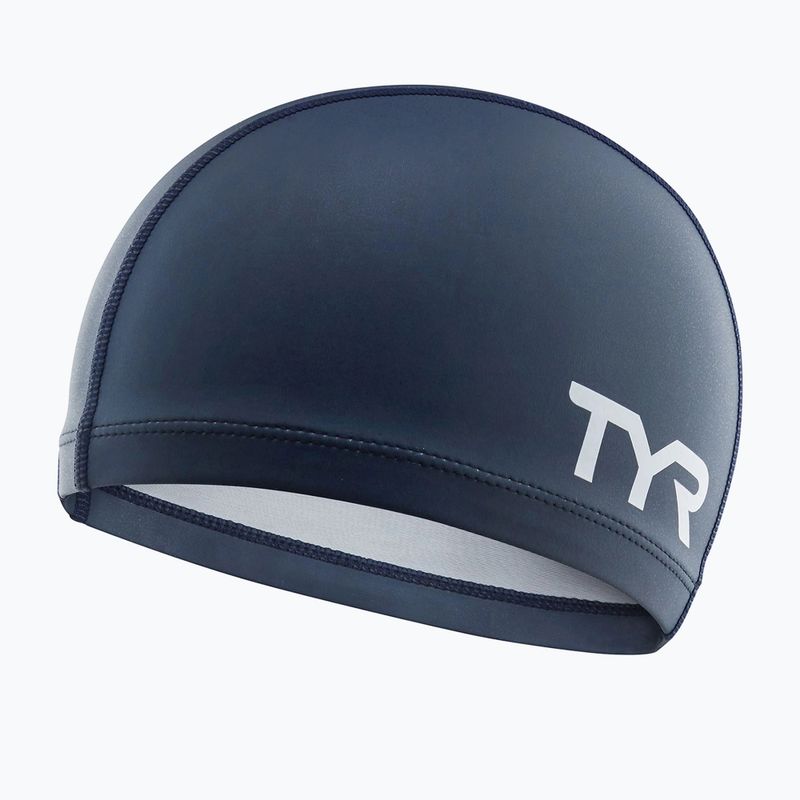 Czepek pływacki TYR Silicone Comfort navy 3