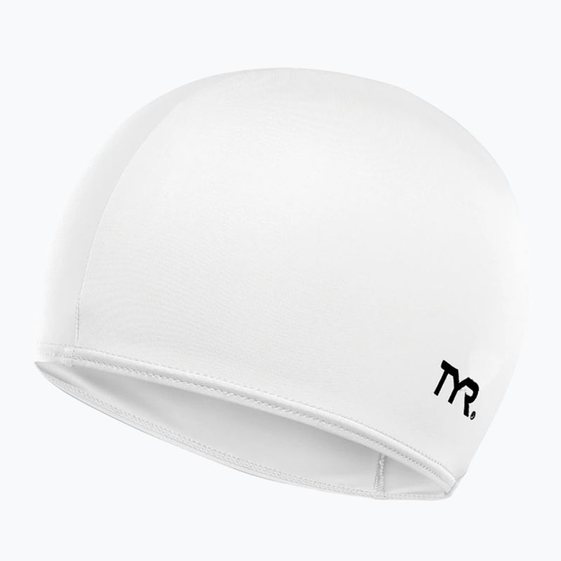 Czepek pływacki TYR Lycra white