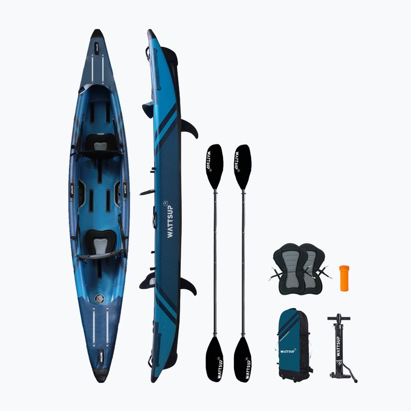 Kajak pompowany wysokociśnieniowy 2-osobowy WATTSUP Torpedo 2 426 cm