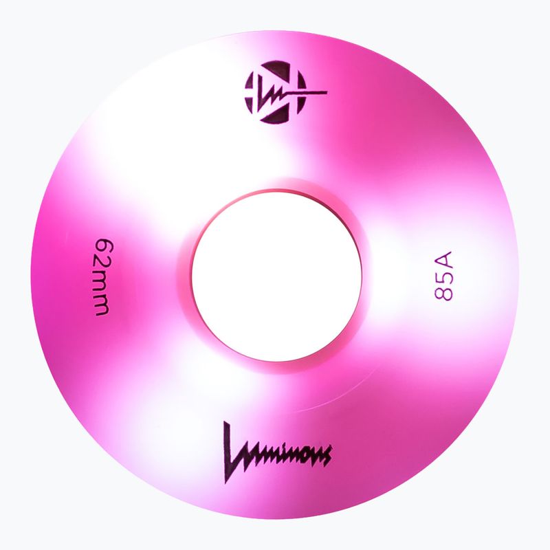 Kółka do rolek FR Skates Luminous Led Quad Wheel 62mm/85A Sixies 6LED X4 flamingo 4