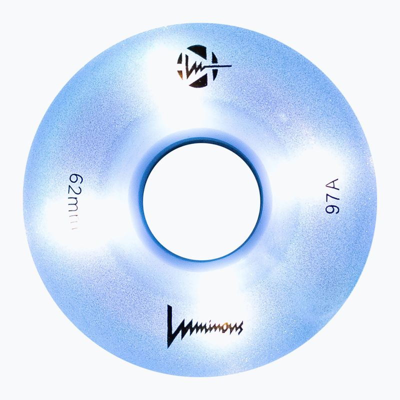 Kółka do rolek FR Skates Luminous Led Quad Wheel 62mm/97A X4 white pearl 4