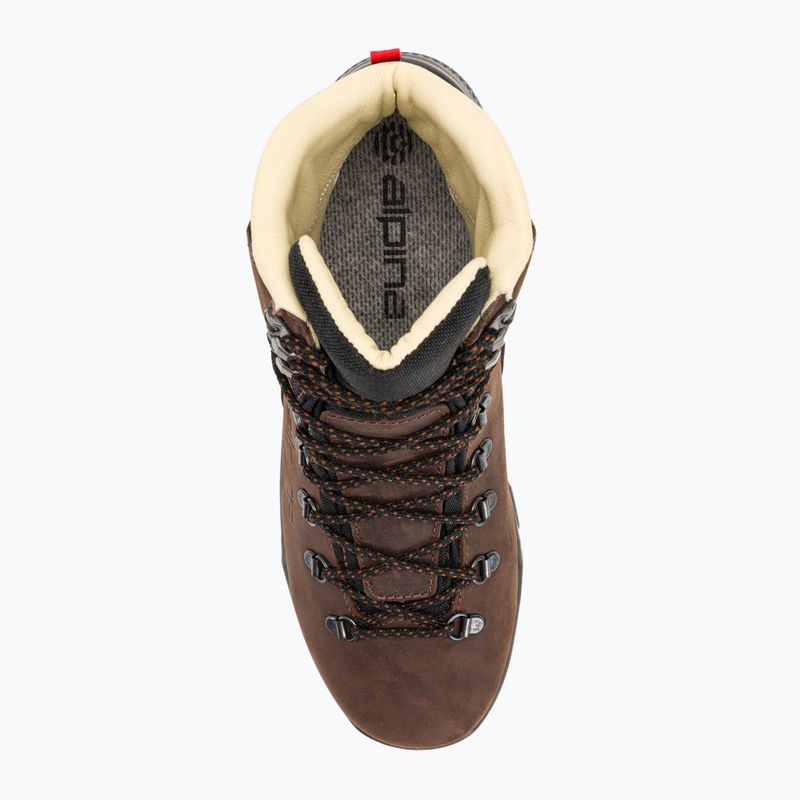 Buty trekkingowe męskie Alpina Prima Mid dark brown 6