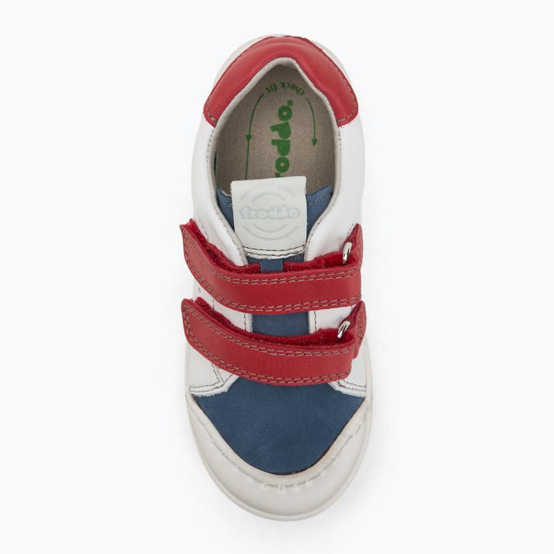 Buty barefoot dziecięce Froddo Rosario white/red 5