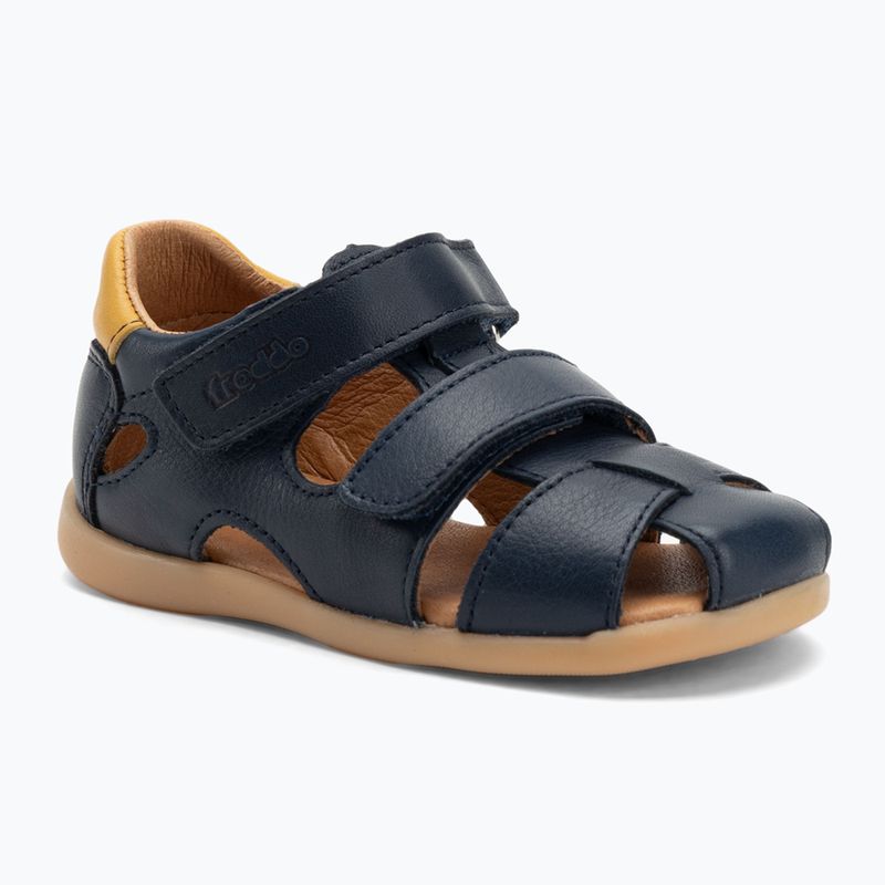 Sandały barefoot dziecięce Froddo Dallas dark blue