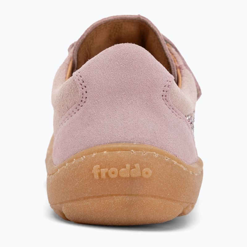 Buty barefoot dziecięce Froddo Splash pink shine 6