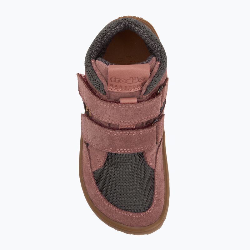 Buty barefoot dziecięce Froddo Tex Autumn grey/pink 5