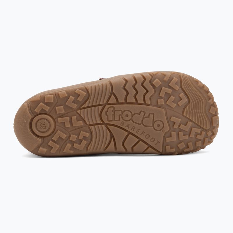 Śniegowce barefoot dziecięce Froddo Tex Winter grey/pink 4