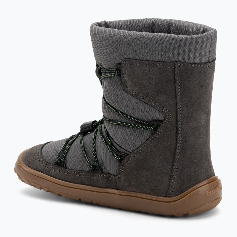 Śniegowce barefoot dziecięce Froddo Tex Track Wool grey 3