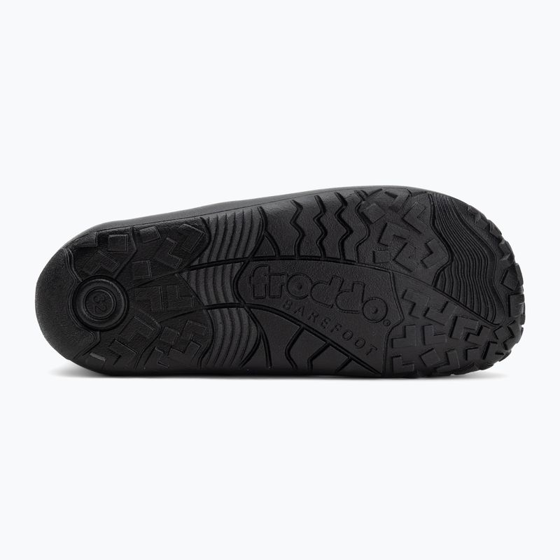 Śniegowce barefoot dziecięce Froddo Tex Track Wool black 4