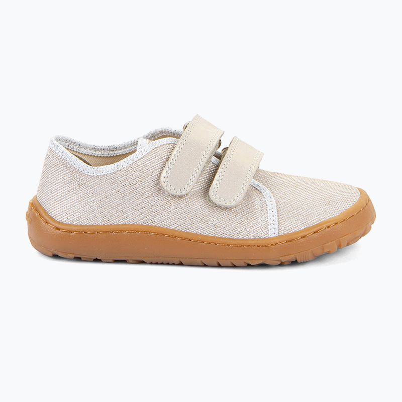 Buty barefoot dziecięce Froddo Canvas gold shine 8