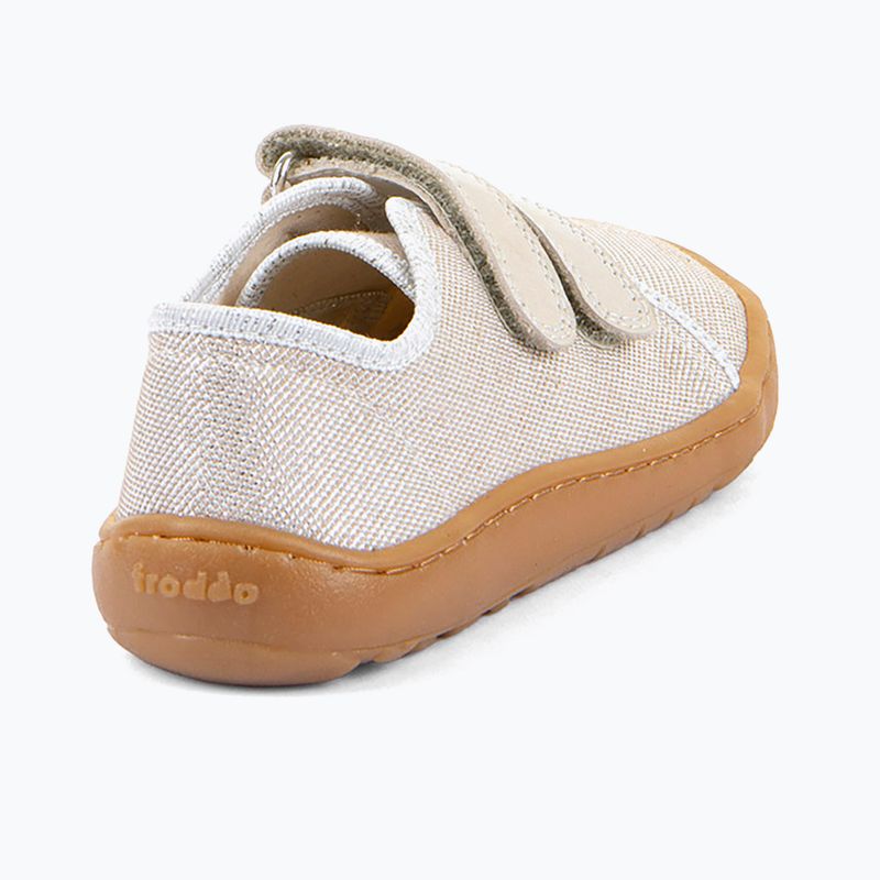 Buty barefoot dziecięce Froddo Canvas gold shine 11