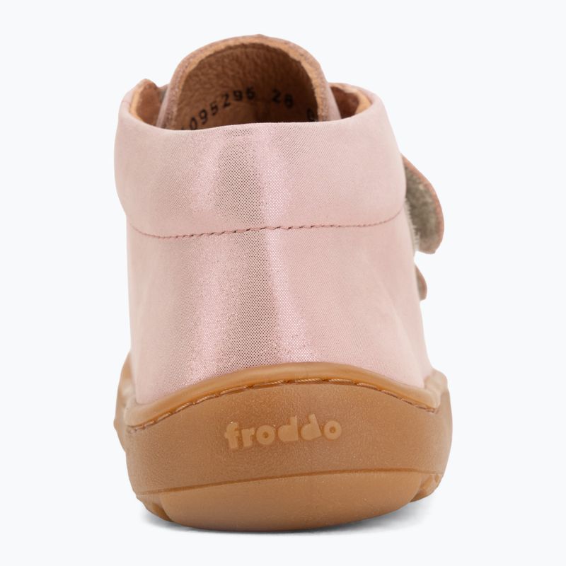 Buty barefoot dziecięce Froddo First Step pink shine 6