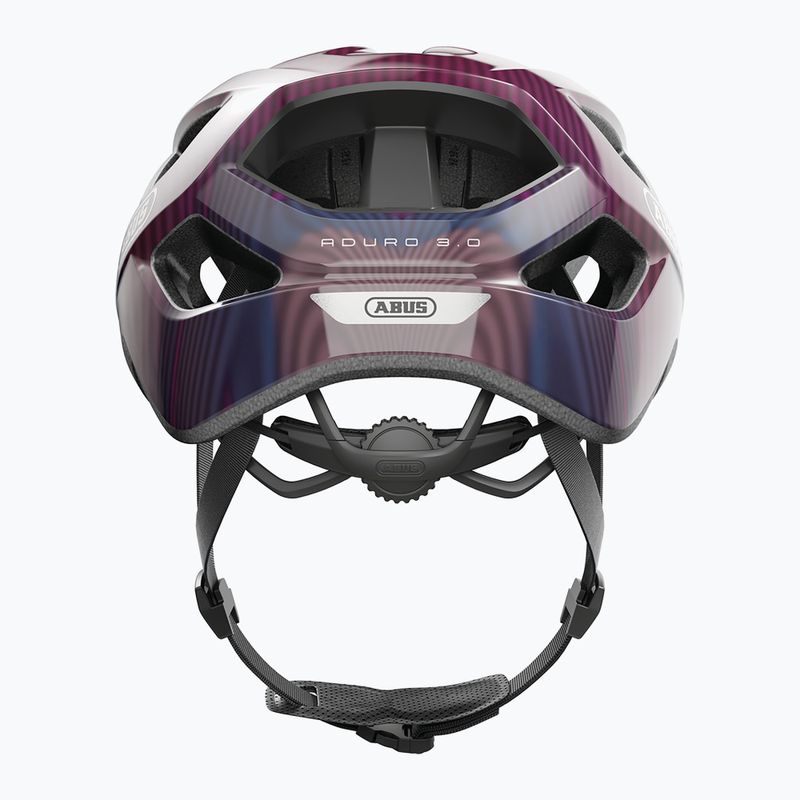 Kask rowerowy ABUS Aduro 3.0 purple waves 6