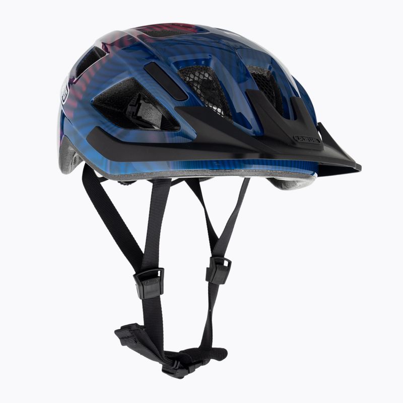 Kask rowerowy ABUS Aduro 3.0 purple waves