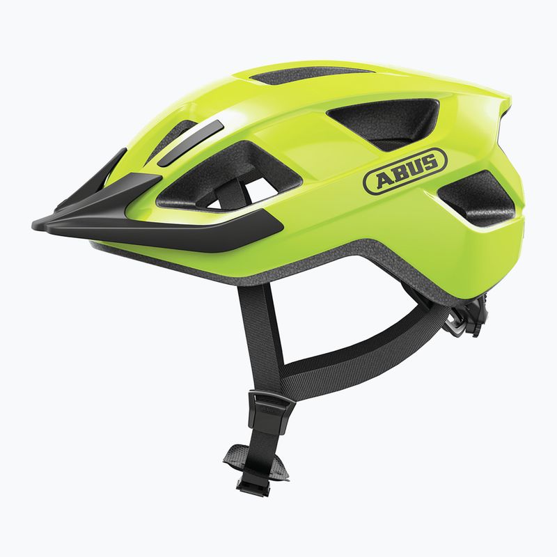 Kask rowerowy ABUS Aduro 3.0 signal yelow 2