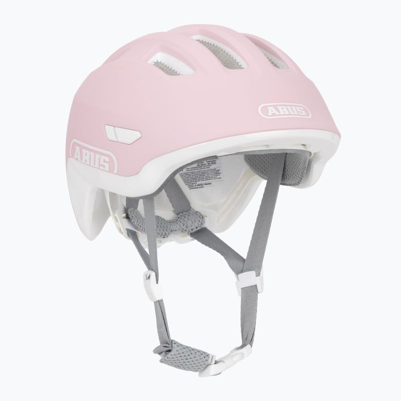 Kask rowerowy dziecięcy ABUS Smiley 3.0 ACE LED pure rose