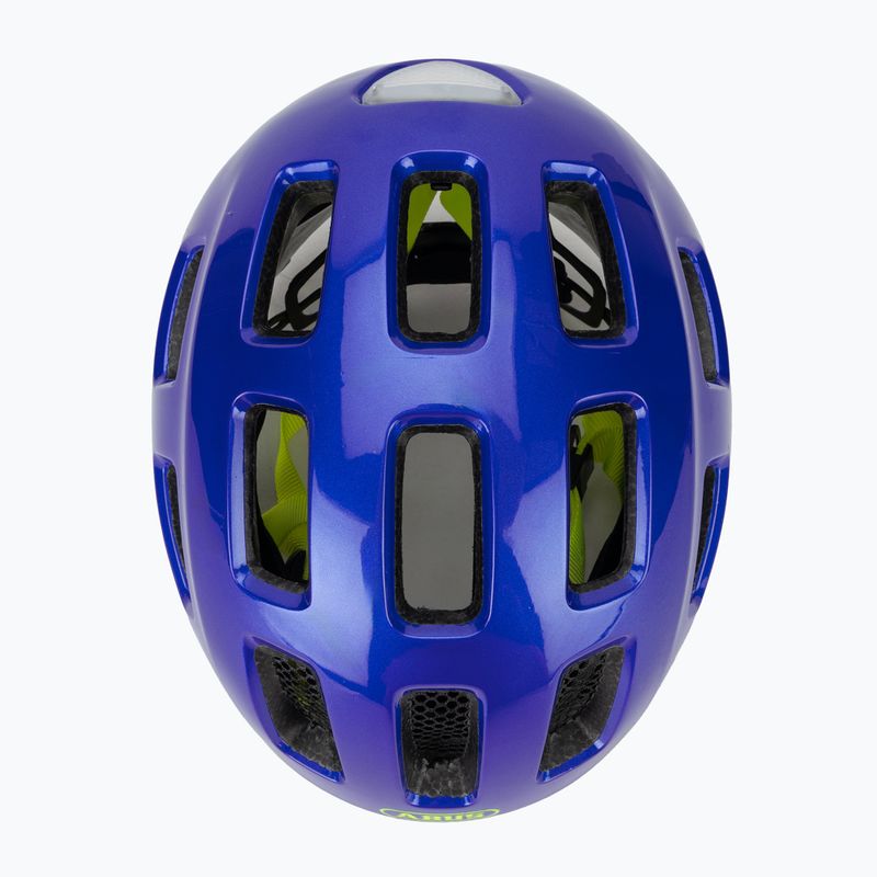 Kask rowerowy dziecięcy ABUS Youn-I 2.0 sparkling blue 6