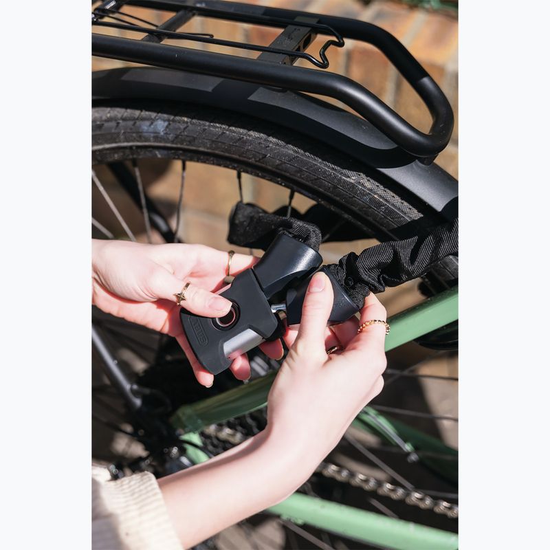 Zapięcie rowerowe ABUS Lock Chain 7807F/110 black 4
