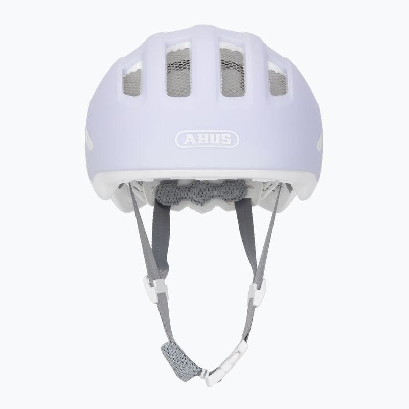 Kask rowerowy dziecięcy ABUS Smiley 3.0 ACE LED pure lavender 2