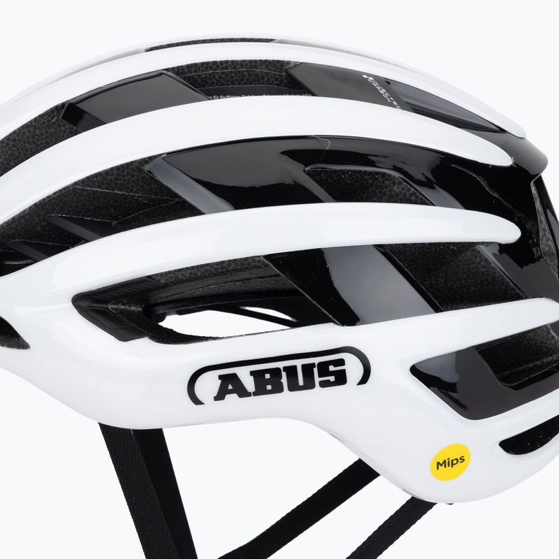 Kask rowerowy ABUS Airbreaker 2.0 Mips shiny white 7