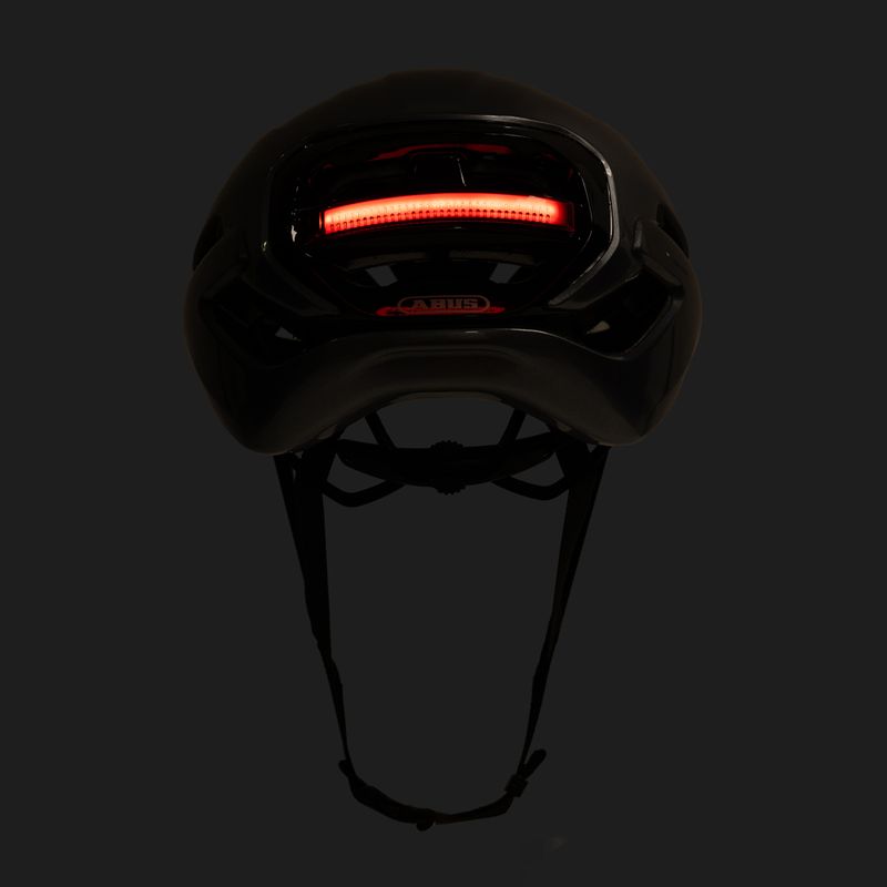 Kask rowerowy ABUS Taipan LED graphite silver 9