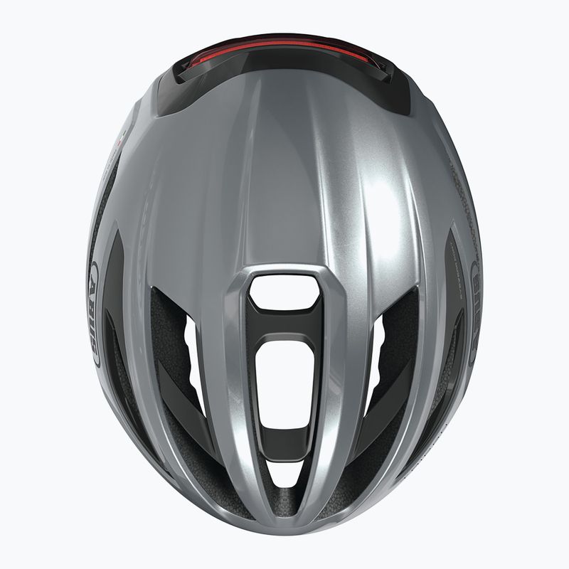 Kask rowerowy ABUS Taipan LED graphite silver 15