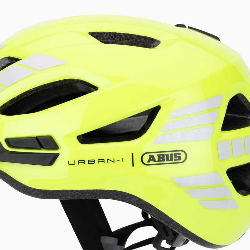 Kask rowerowy ABUS Urban-I 4.0 signal yellow 7